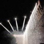 castello in fiamme